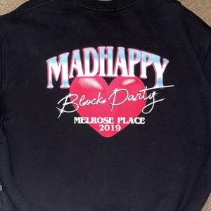 Madhappy Block Party Sweatshirt Melrose Limited Edition Memory Lane